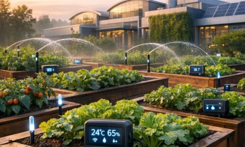 Wenn Technik auf Grün trifft: Wie smarte Sensoren den Industriegarten revolutionieren